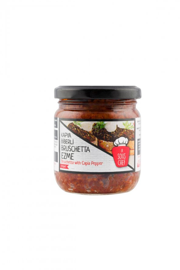 Jr.Sous Chef Kapya Biberli Bruschetta Ezme (190 GR)