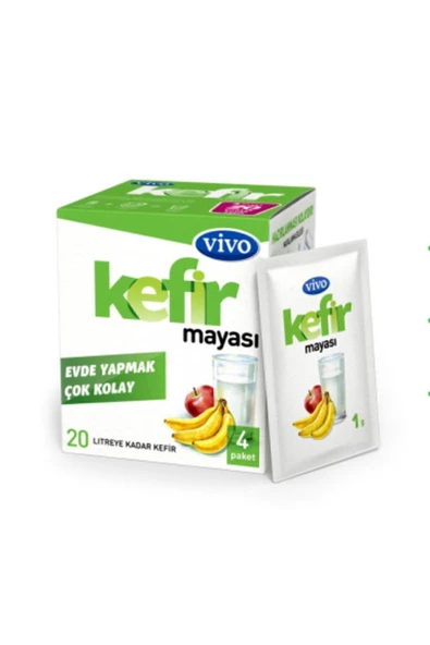 vivo Kefir Mayası 4 gr