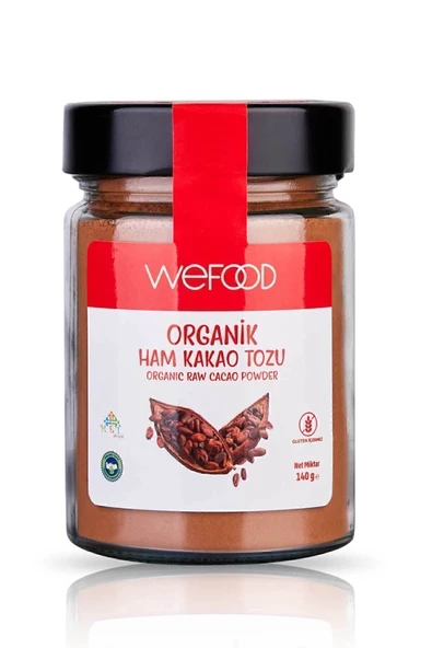 Wefood Organik Ham Kakao Tozu 140 gr.