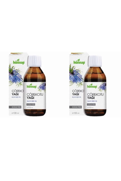 Hünnap 2 Adet Çörekotu Yağı