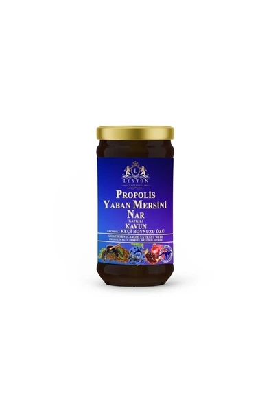 lexton Propolis Yaban Mersini Nar Katkılı Kavun Aromalı Harnup Özü 640gr