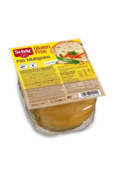 Schar Pan Multigrano Glutensiz Keten Tohumu Darı Ve Ayçekirdekli Ekmek 250 gr 3 Adet - 2