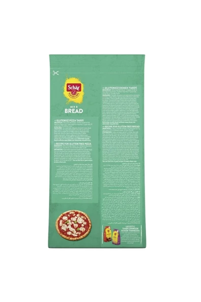Schar Mix B Glütensiz Karışık Ekmek Unu 1 Kg 2 Adet Glutensiz Un - 5