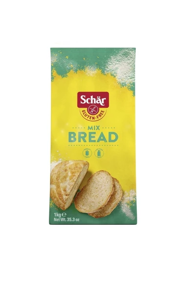 Schar Mix B Glütensiz Karışık Ekmek Unu 1 Kg 2 Adet Glutensiz Un - 2
