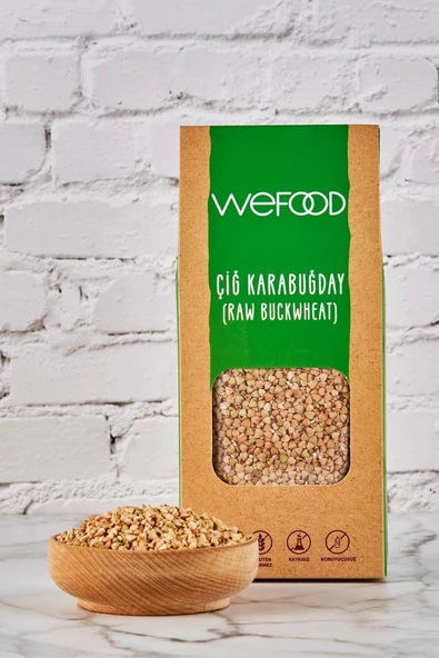 Wefood Glütensiz Çiğ Karabuğday Tanesi 400 gr (Greçka) - 3