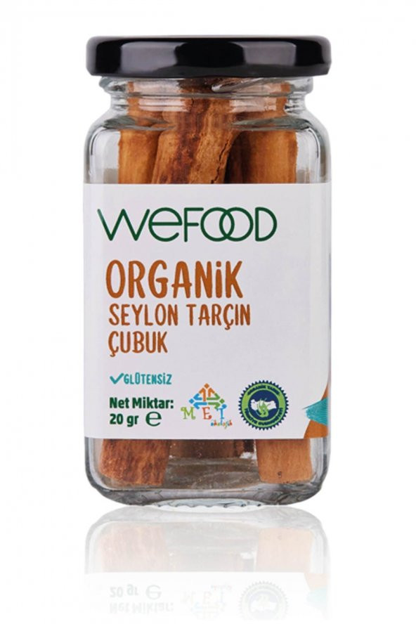 Organik Seylon Tarçın Çubuk 20 gr