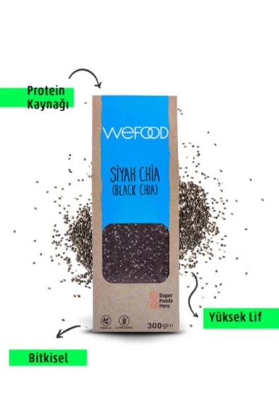 Wefood Siyah Chia 300 gr - 2
