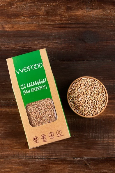 Wefood Glütensiz Çiğ Karabuğday Tanesi 400 gr (Greçka) - 2