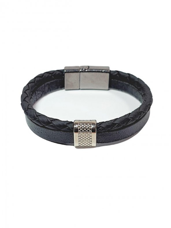 JTSS23DEB1316 JANTİ DERİ BİLEKLİK MIKNATIS KAPAMA GARANTİLİ ürün görseli 1