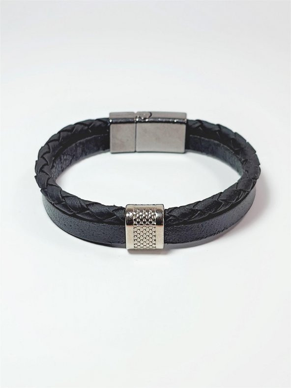 JTSS23DEB1316 JANTİ DERİ BİLEKLİK MIKNATIS KAPAMA GARANTİLİ - Resim 2