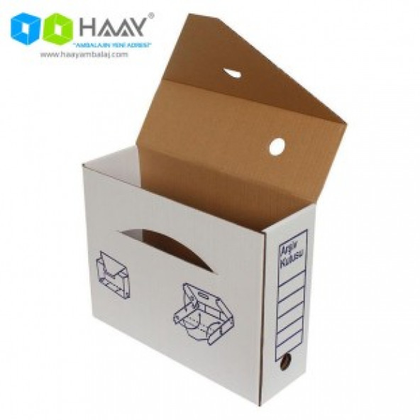 HAAY AMBALAJ 34x11x26,5 Cm Arşiv Kutusu ( 5 ADET) - 3