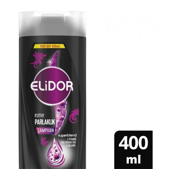 Elidor Esmer Parlaklık Saç Bakım Şampuanı 400ML