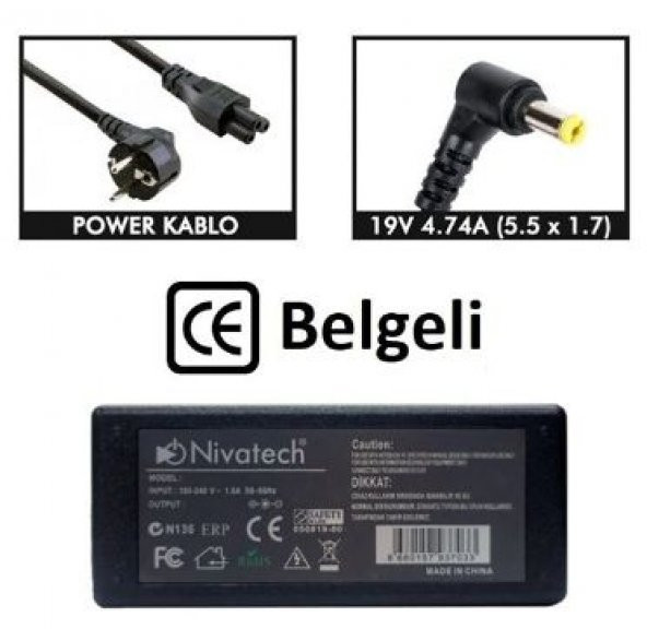 Nivatech BC961 19V 3,42A (5,5*2,5mm)STANDART - 2