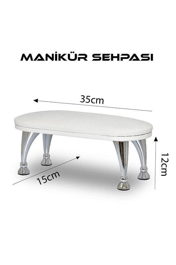 Fontenay Manikür Sehpası Beyaz - 2