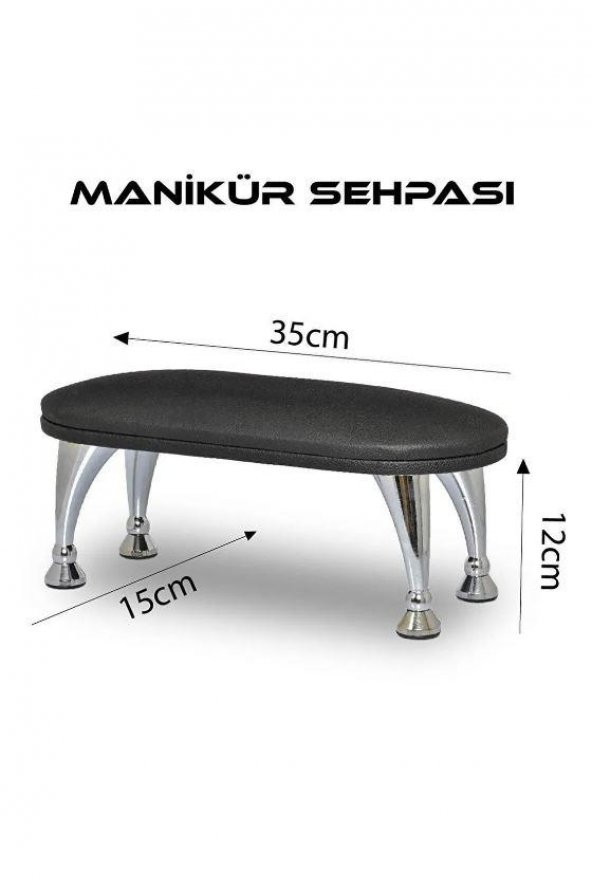 Fontenay Manikür Sehpası Siyah - 2