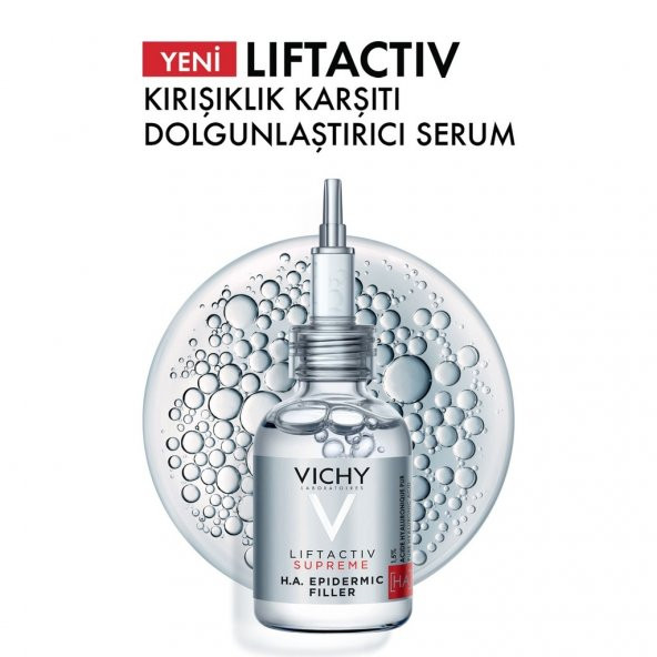 Vichy Liftactiv Supreme H.A. Epidermic Filler Kırışıklık Karşıtı Yüz ve Göz Çevresi Serumu 30 ml - Resim 2