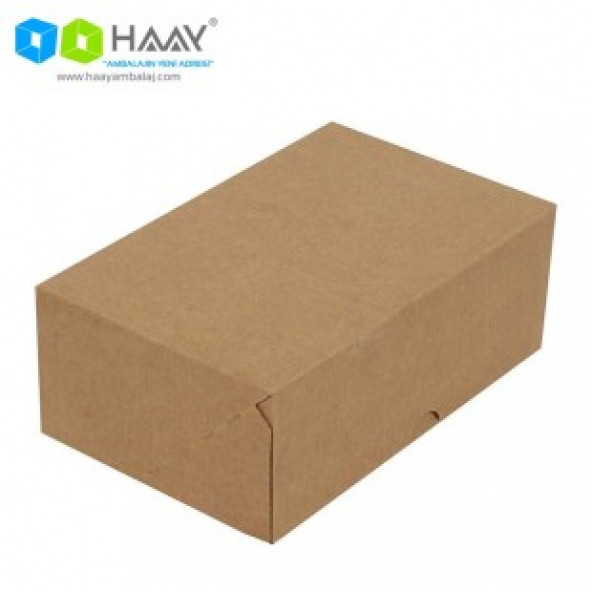 HAAY AMBALAJ 20x13x7,5cm E-Ticaret Kargo Kutusu - 4 Nokta - Kraft ( 10 ADET)