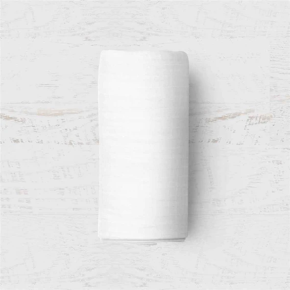 Makiteks Yüzde Yüz Pamuklu 100x200+50x70 Beyaz Tek Kişilik Lastikli Çarşaf ve Yastık Kılıfı Seti ürün görseli 1