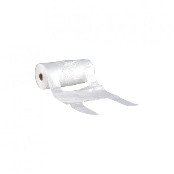 Arma Rulo Market Poşeti Torbası - Atlet Poşet - Şeffaf - Orta Boy - 200 Adetlik 1 Rulo - Resim 3