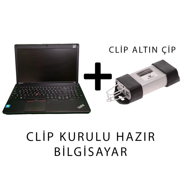 Can Clip Altın Çip kurulu hazır bilgisayar - Lenova Edge E531 (ThinkPad)