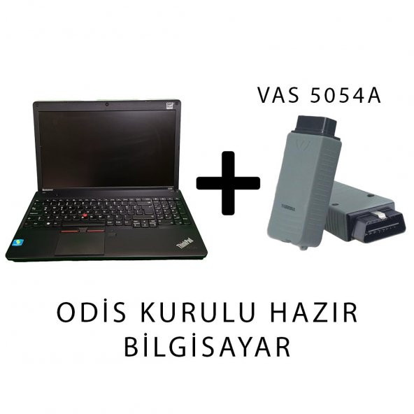 VAS 5054A Odis kurulu hazır bilgisayar - Lenova Edge E531 (ThinkPad)