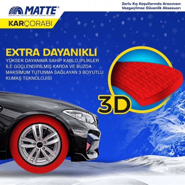 Matte Kar Çorabı - Active Series - 5