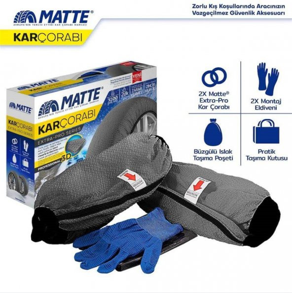 Matte Kar Çorabı - Extra Pro Series - 2