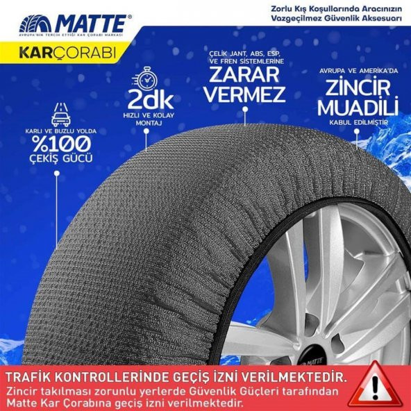 Matte Kar Çorabı - Extra Pro Series - 3