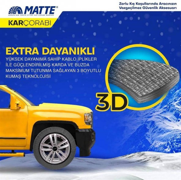 Matte Kar Çorabı - Extra Pro Series - 5