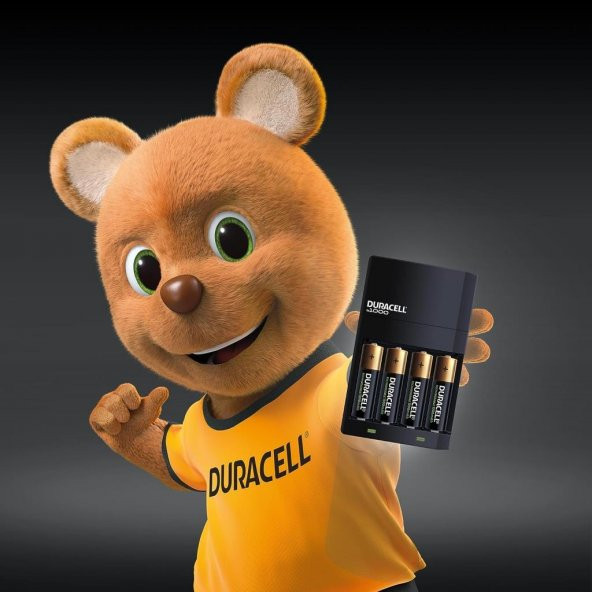 Duracell CEF 14 Pil Şarj Aleti 1300 mAh AA 2'li Şarj Edilebilir Pil - 7