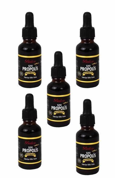 5 Kutu - Balen Sıvı Propolis Ekstraktı Su Bazli 30 Ml ürün görseli