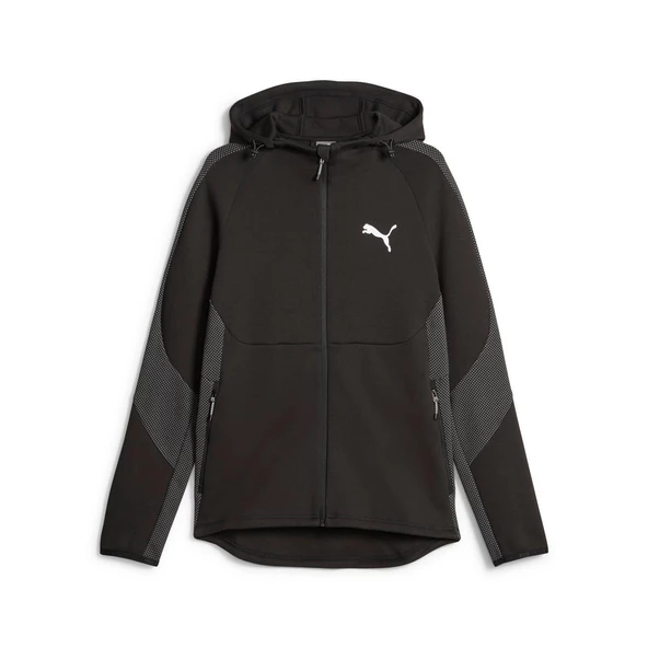 Puma 67593001 Evostripe Full-Zip Hoodie Dk Erkek Sweatshirt