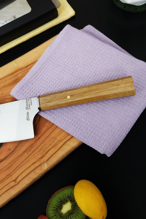 CASTLE KITCHEN Elite Serisi Mutfak Bıçak Seti Şef Bıçağı Et Ekmek Sebze Bıçağı ( Miyabi )