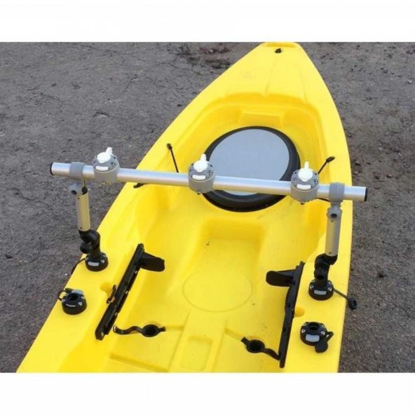 Borika 3D Üçlü Bağlantı Seti 700mm Ray İle