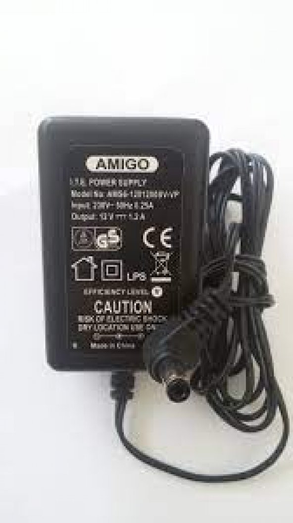 AMIGO MODELLO AMS6-1201200SV-VP 12V 1.2A EU- ADAPTÖR