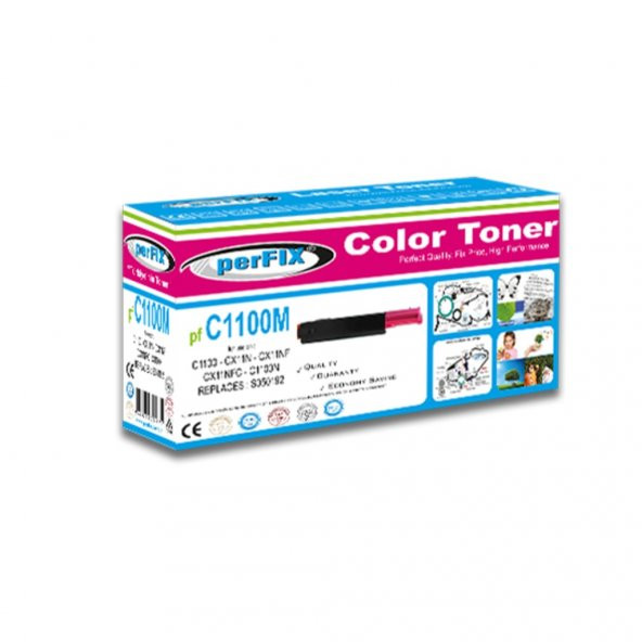 Perfix Pf C1100 Kirmizi Toner - 1