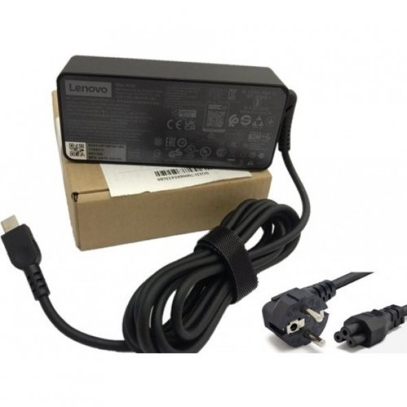 Lenovo 02DL126 02DL124 Uyumlu Orijinal Lenovo Type-C Adaptör 20V