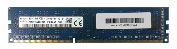 SK Hynix HMT41GU6BFR8A-PB 8 GB DDR3 1600 MHz CL11 Ram