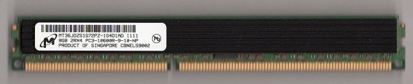 Micron MT36JDZS1G72PZ-1G4D1AD 10600 R DDR3 1333 8 GB Ecc Reg Server