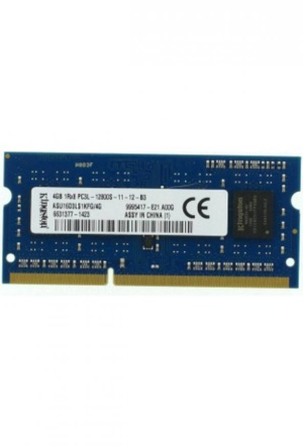 ASU16D3LS1K1DGR8G-Kingston PC3L 12800S 2RX8 1600