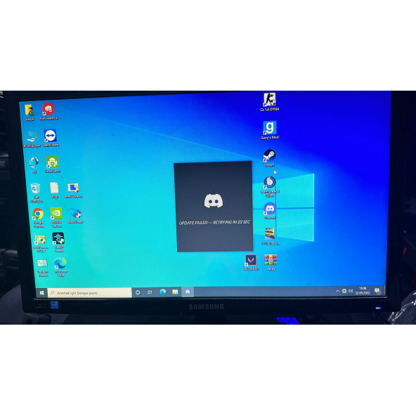 SAMSUNG S19B150N 19 Geniş Ekran 1366 768 Çözünürlük VGA LED Monitör 2.EL ÜRÜN - 2
