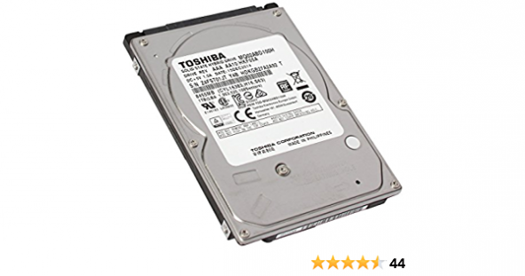 Toshiba MQ02ABF050H 2.5" 500 GB Serial ATA II NOTEBOOK HDD - 1