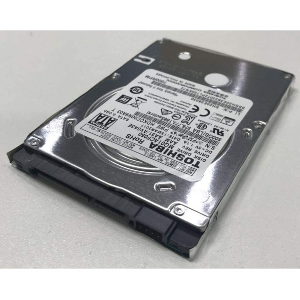 Toshiba MQ01ACF050 2.5'' 500 GB 7200 RPM SATA 600 Notebook HDD