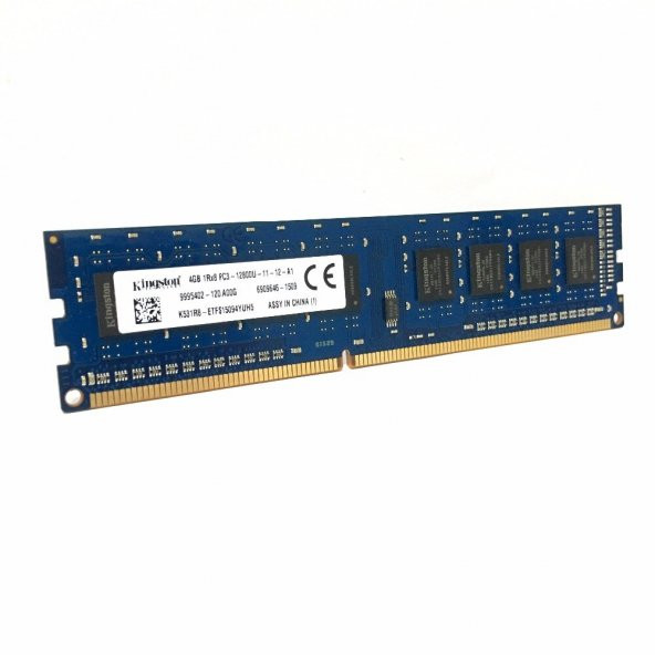 Kingston K531R8-EtB PC3-12800U 4 GB Ddr3 1600MHz Desktop Pc Ram