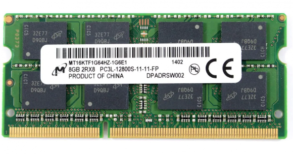 Micron MT16KTF1G64HZ-1G6E1 8 GB DDR3 1600 MHz CL11 Ram - 1