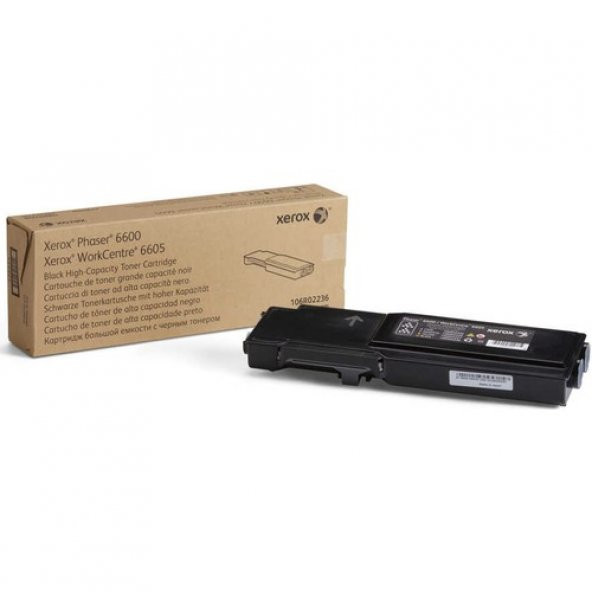 Xerox Phaser 6600/6605 106R02236 Siyah Toner Yüksek Kapasiteli - 1