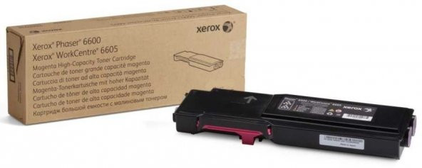 Koyuncubilgisayar Xerox 106R02234 Phaser 6600/Wc 6605 Yuksek Kap. Magenta Toner Kar