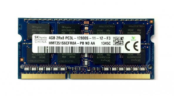 Hynix HMT351S6CFR8A-PB 4 GB DDR3 1600 MHz CL11 Notebook Ram