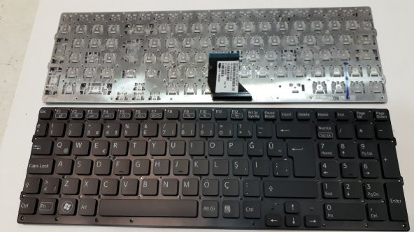 Sony Vaio Vpc-F219Fj/Bı, Vpc-F217Hg/Bı Klavye Tuş Takımı Tr - 1