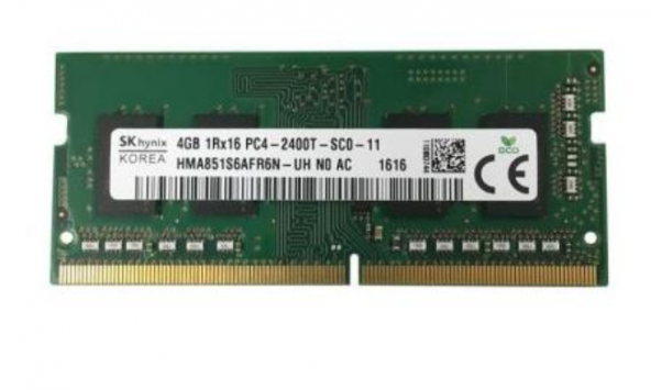 Hynix HMA851S6AFR6N-UH 4 GB DDR4 2400 MHz Notebook Ram